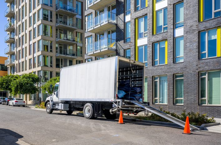 Camion de déménagement